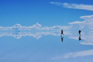 ウユニ塩湖訪問 天空の鏡をじっくり楽しむプラン＊